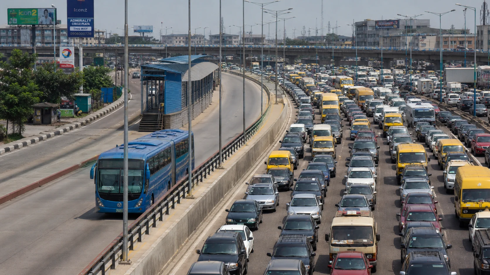 Lagos BRT bus